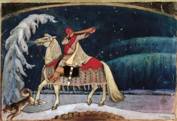 A. Gallen-Kallela, Kullervo Goes to War