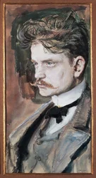 Portrait of Johan Christian Julius Sibelius, Known as Jean Sibelius