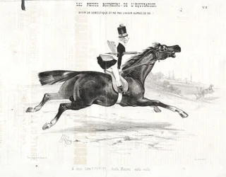 The Little Joys of Riding: Having a Servant, and Not Having Him Near You...