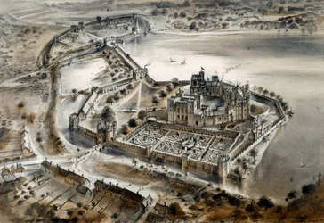 Kenilworth Castle, c. 1575, c. 1960s
