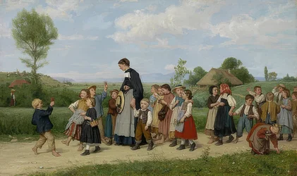 The School Walk, 1872
