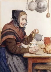 Grandmother with Coffee, 1904