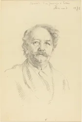 Portrait of a Man (Souvenir of a Visit to Paris)