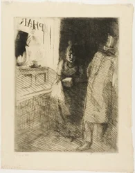 Prostitution, plate ten from Woman