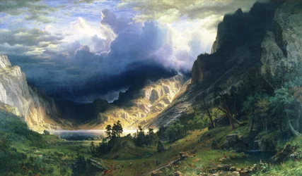 A Storm in the Rocky Mountains - Mt. Rosalie