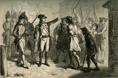 Governor Tryon and the Regulators, 1877