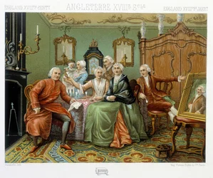 English Bourgeois in Their Interior