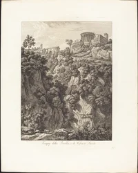 Temples of Sibyl and Vesta at Tivoli