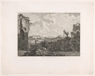 Baths of Caracalla (series title: Picturesque Etched Prospects from Italy)
