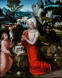 The Magdalen in a Landscape