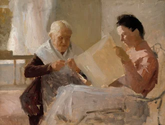 Annie Edelfelt with Fredrika Snygg