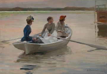 Girls in a Rowing Boat