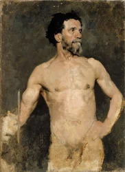 Male Model, Study