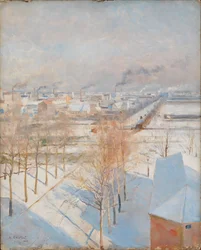 Paris in Snow