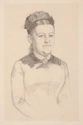 Portrait Study of Mrs. Anna Sinebrychoff