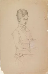 Portrait of a Woman Reading