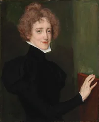 Portrait of the Authoress Elsa Lindberg