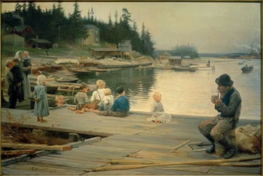 Summer Evening at Hammar
