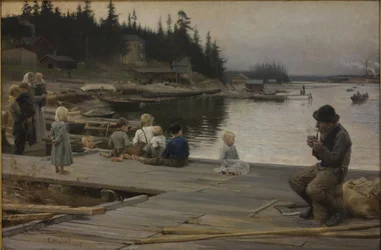 Summer Evening at Hammar
