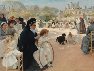 The Luxembourg Gardens, Paris