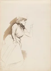 Woman Sitting (Aino Ackté)