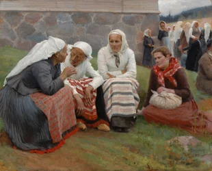 Women of Ruokolahti on the Church Hill