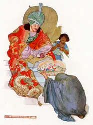 It is Impossible to Express the Astonishment of the Monarch When He Beheld Such a Quantity