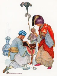 Sindbad Presented Them to the King