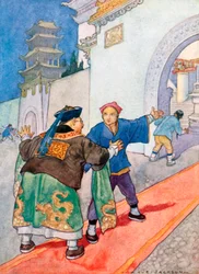 When the Grand Vizier Saw Aladdin