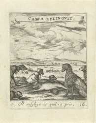 Landscape with Dogs (Moralizing Love Emblems)