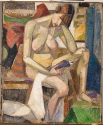 Sitting Nude