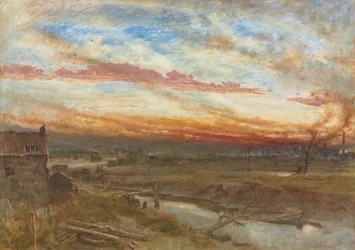 A Sunset in the Manufacturing Districts
