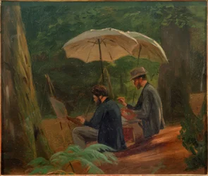 Two Artists at Work