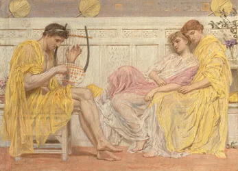 A Musician, ca. 1867