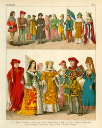 French Costume 1400