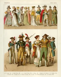 French Costumes 1790-1804