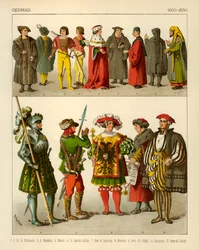 German Costume 1500-1550
