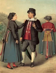 German Costume, Baden Rickesbach