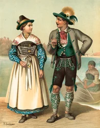 German costume, Bayern, Schliersee