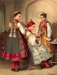 German Costume, Bohmen Kreis Pilsen