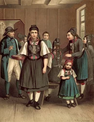 German Costume, Grossherzogthum Hessen Amt Biedenkopf