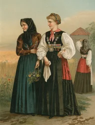German Costume, Holstein, Probstei