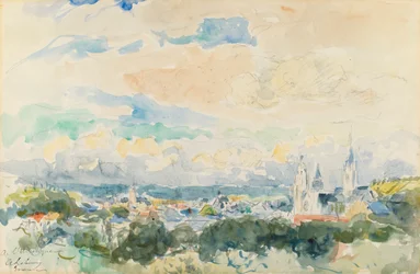 Sketch of a Village, late 19th-early 20th Century