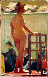 Nude on Pedestal