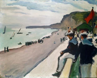 On the Beach at Fécamp