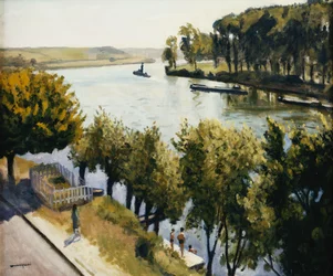 La Seine at La Frette Montigny