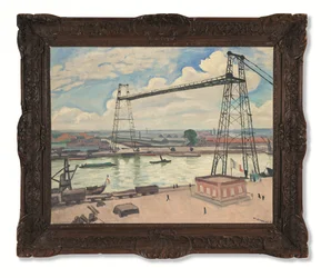 Rouen, the Transporter Bridge