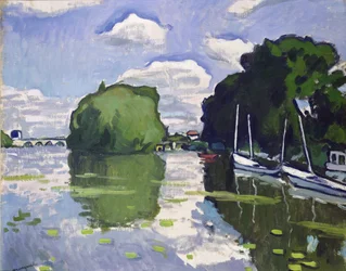 The Seine at Poissy