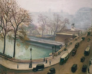 View of the River Seine, c.1935