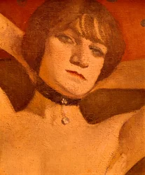 Woman on a Couch (detail)